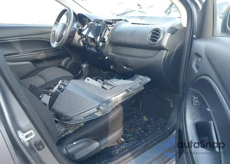 2021 Mitsubishi Mirage Carbonite Edition/Es/Le z USA, uszkodzony, nr VIN ML32AUHJ9MH011065